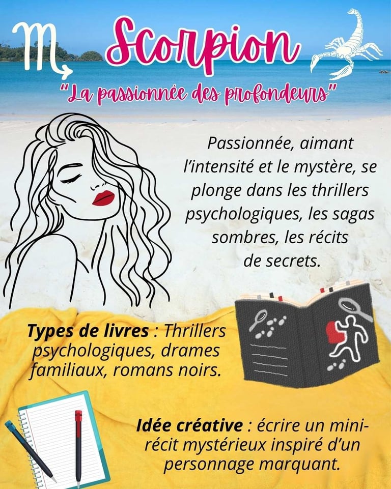signe astrologique scorpion