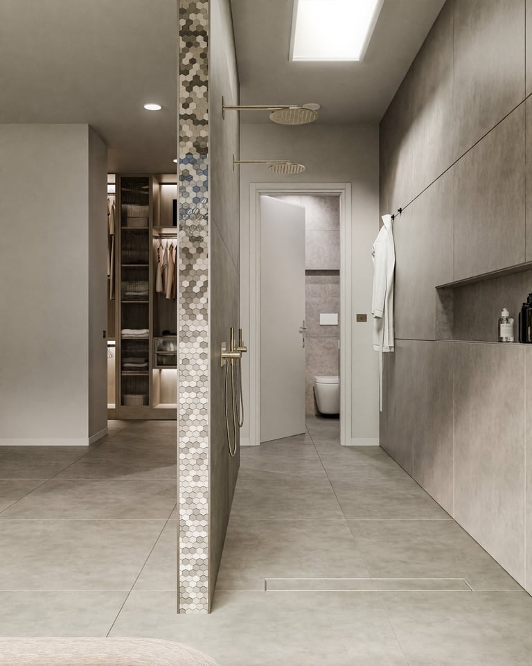 Suite - doccia walk in