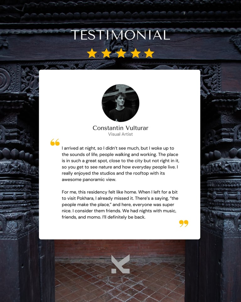 Kala Yatra Artist Residency_Resident Artist Testimonials_Constantin