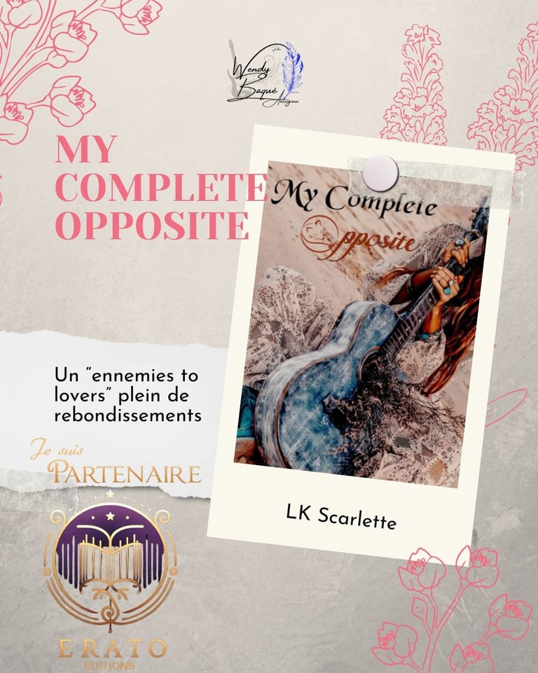 My complete opposite de LK Scarlette.