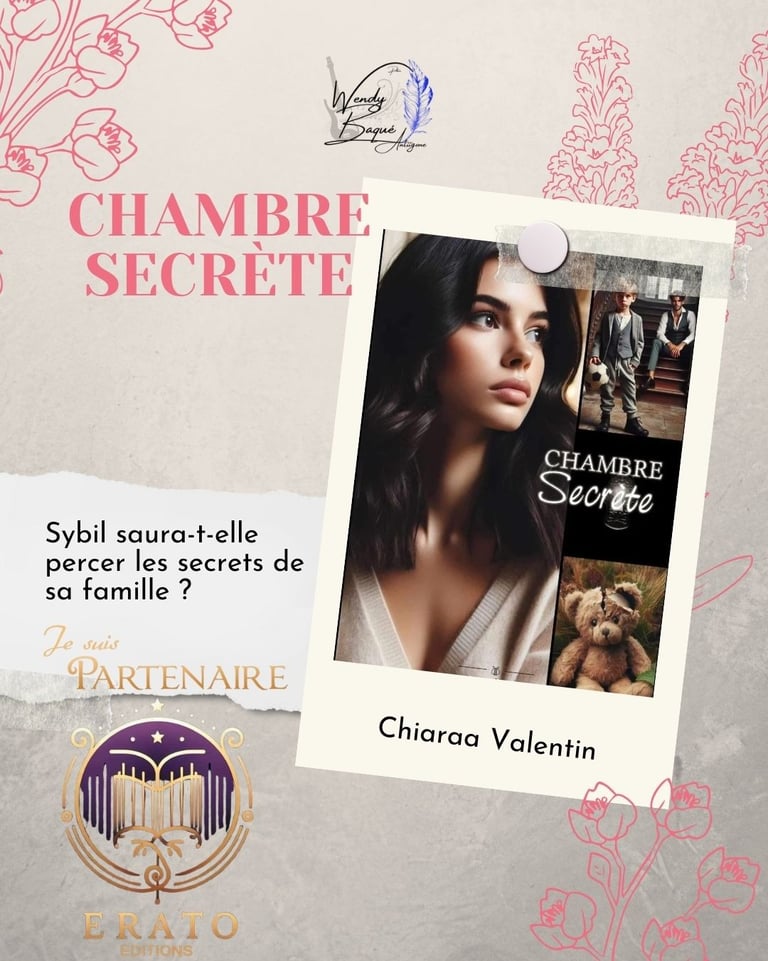 Chambre secrète, de Chiaraa Valentin, chez Erato éditions.