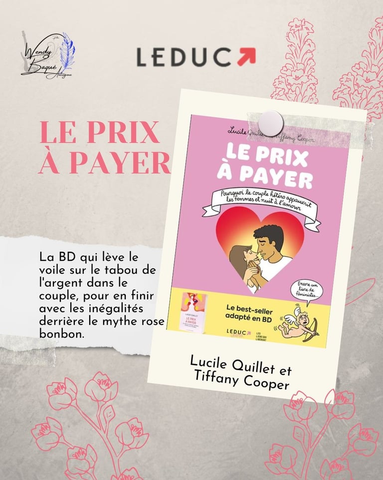 Le prix à payer, la BD adaptée du best seller éponyme de Lucile Quillet !