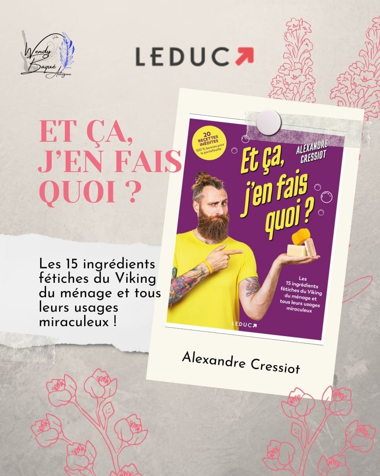 Et ça, j'en fais quoi ? d'Alexandre Cressiot, le Viking du Ménage.