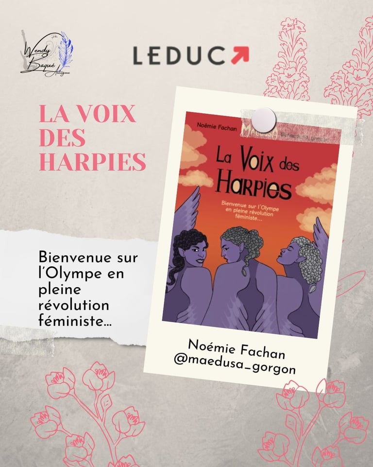 La voix des harpies, de Noémie Fachan, dans la collection Leduc Graphic.