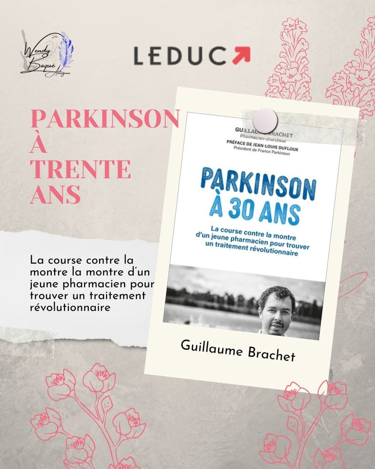 "Parkinson à trente ans", le témoignage poigant de Guillaume Brachet, aux éditions Leduc.