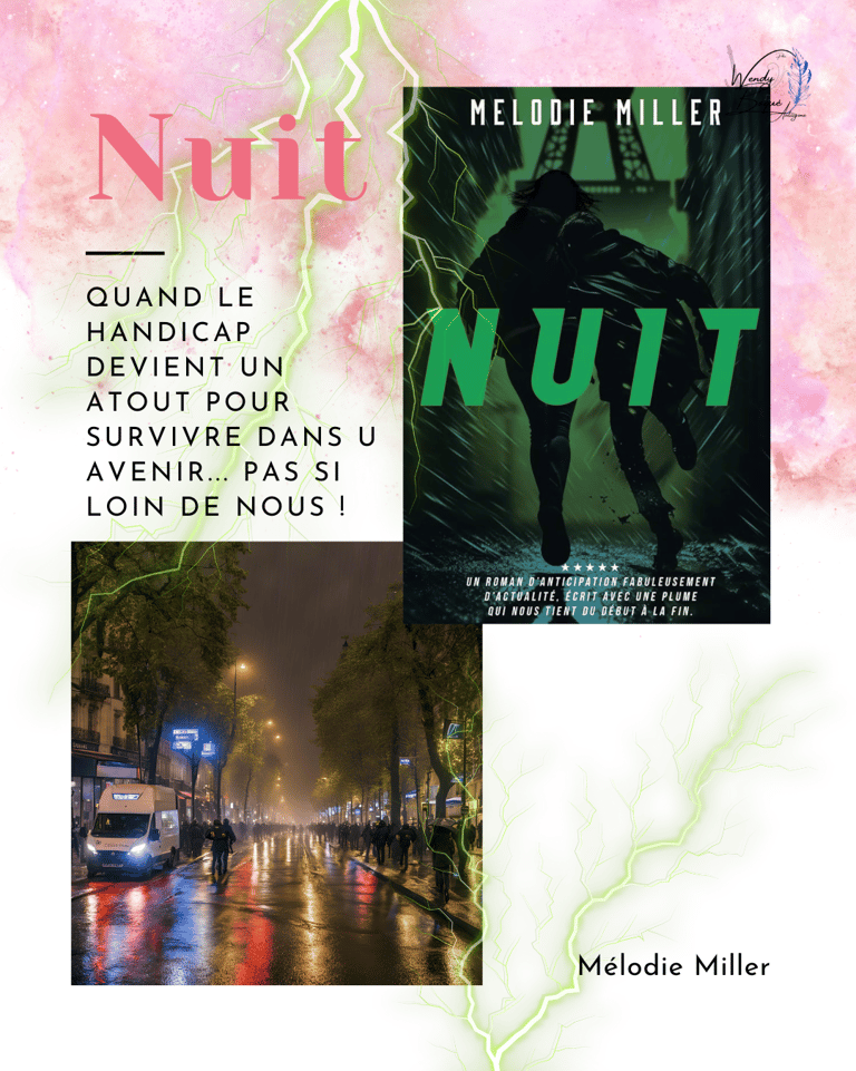 Nuit, le thriller d'anticipation de Mélodie Miller.
