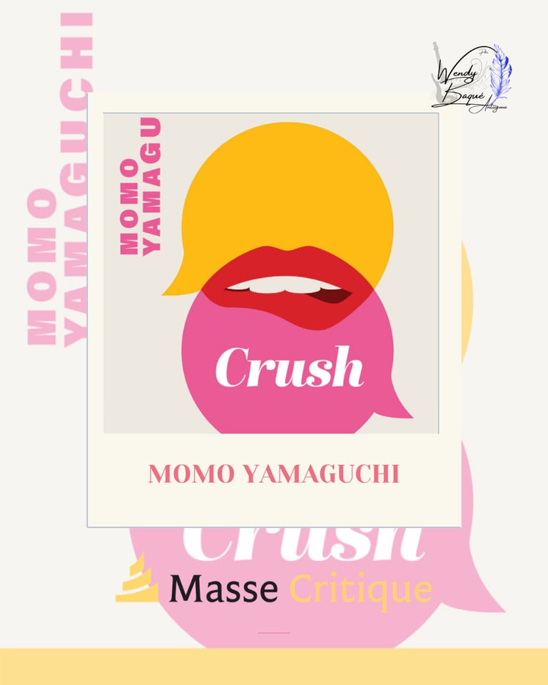 Visuel pour la chronique de "Crush", le roman de Momo Yamaguchi.