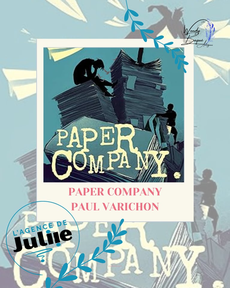Paper Company, la comédie de Paul Varichon, en autoédition.