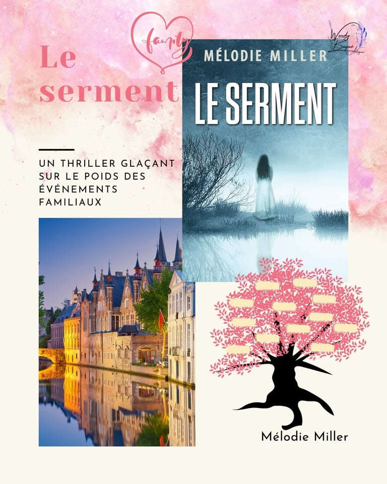 Le serment, de Mélodie Miller, en autoédition.