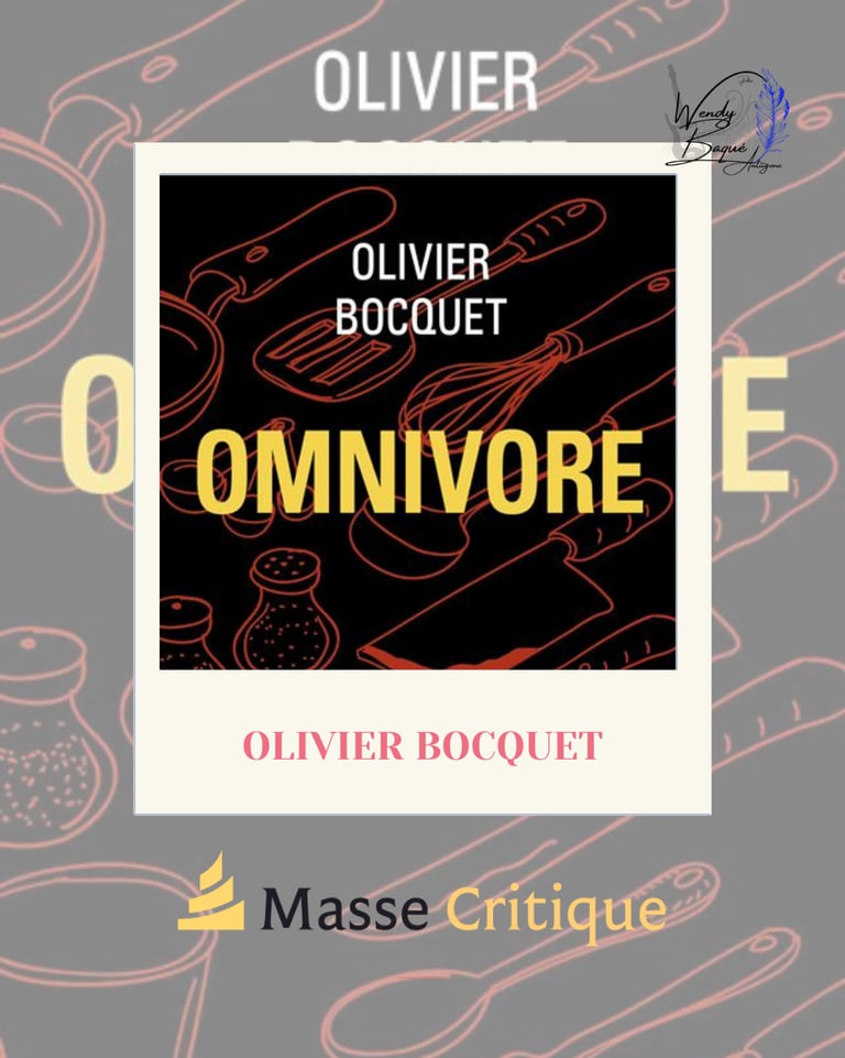 "Omnivore", le nouveau roman d'Olivier Bocquet aux éditions du Seuil.