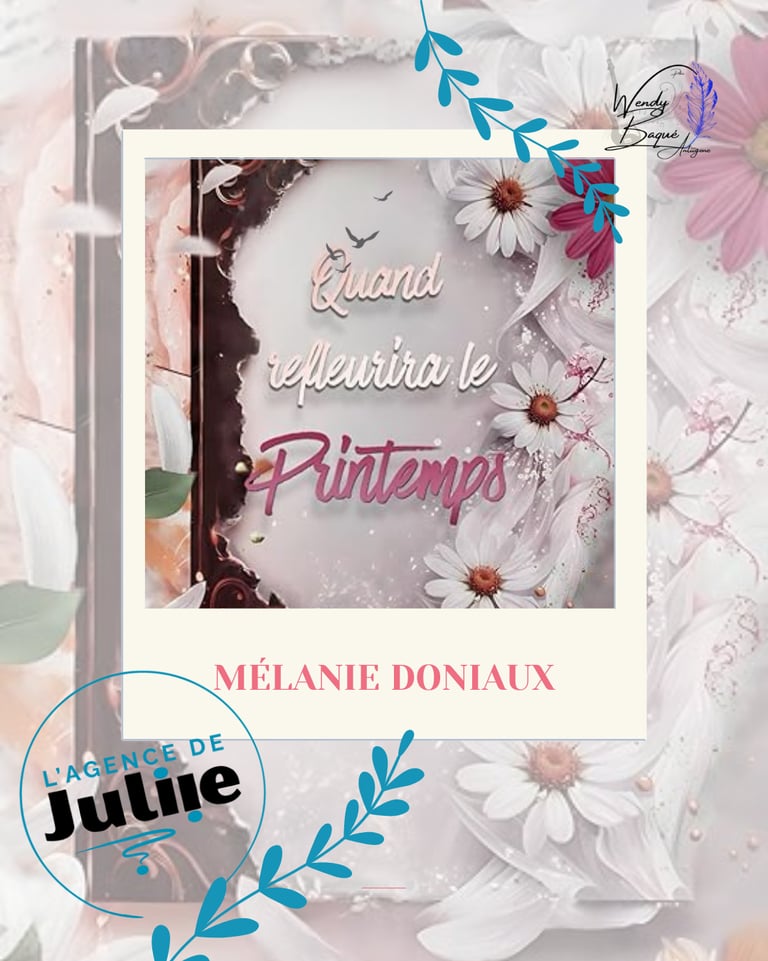 "Quand refleurira le printemps", le roman feel-good de Mélanie Doniaux.