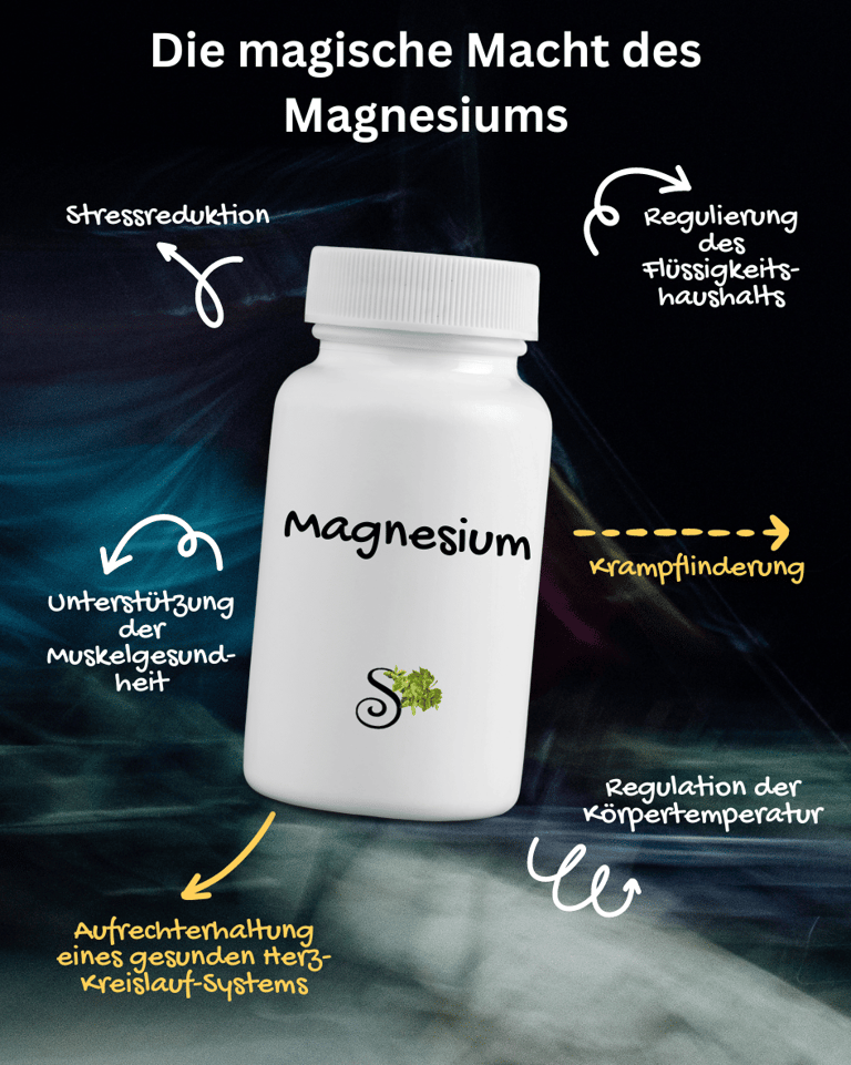 Magnesium für echte Stärke - sanapendium