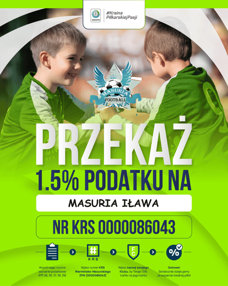 1,5 % podatku Masuria Iława