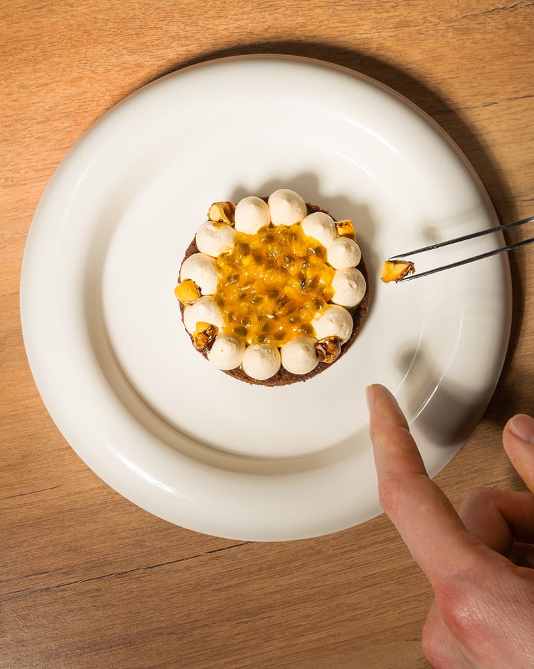 Dessert gastronomique de fête