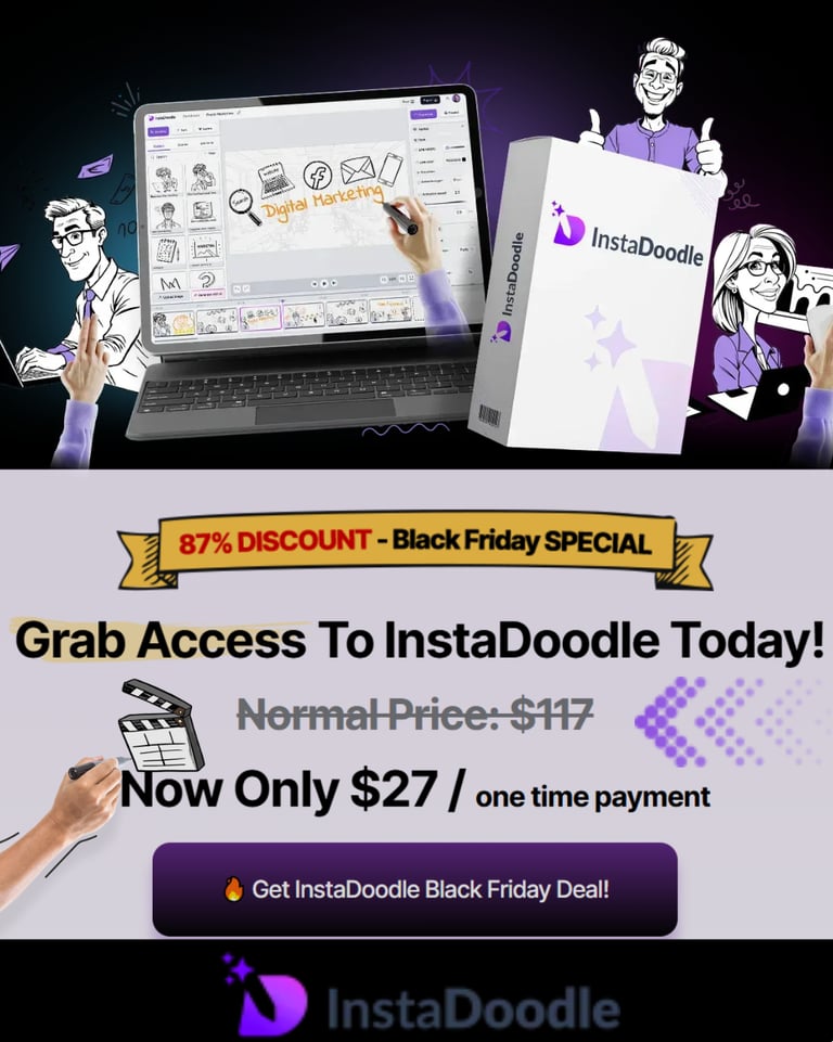 InstaDoodle whiteboard software for teachers