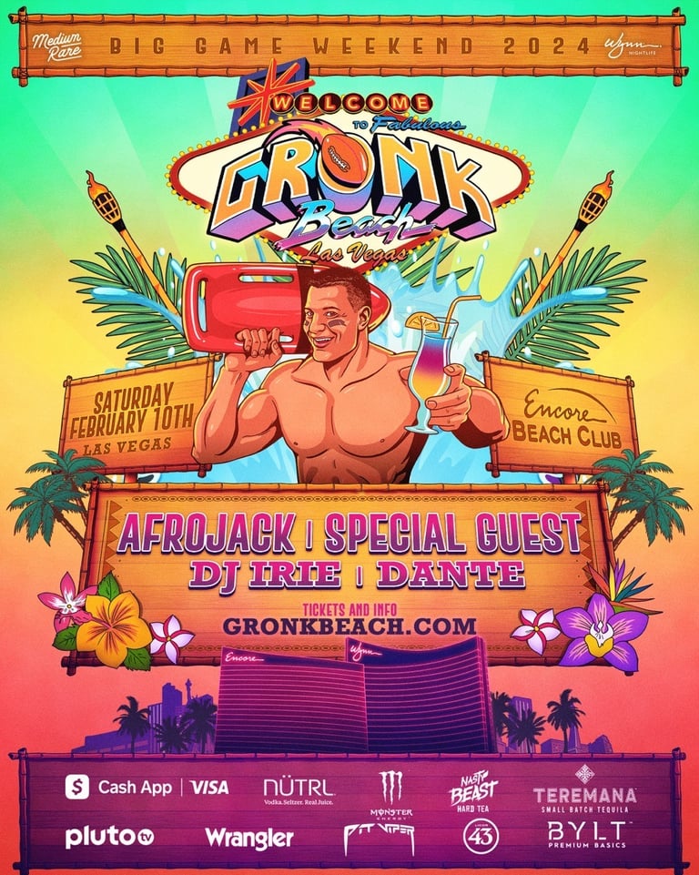Big Game Weekend Gronk Beach Super Bowl