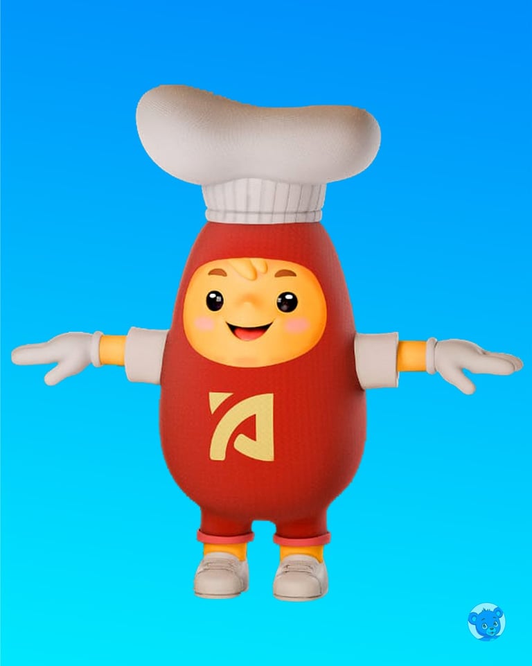 Redesign do Mascote 3D