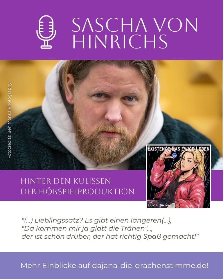 Sascha von Hinrichs - Existence - Hörspiel - Blog Zitat