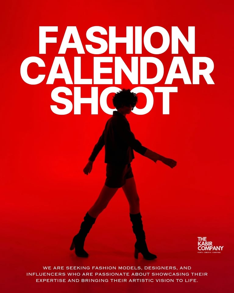 Fashion Calendar Shoot