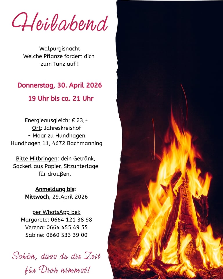 Heilabend Walpurgisnacht 