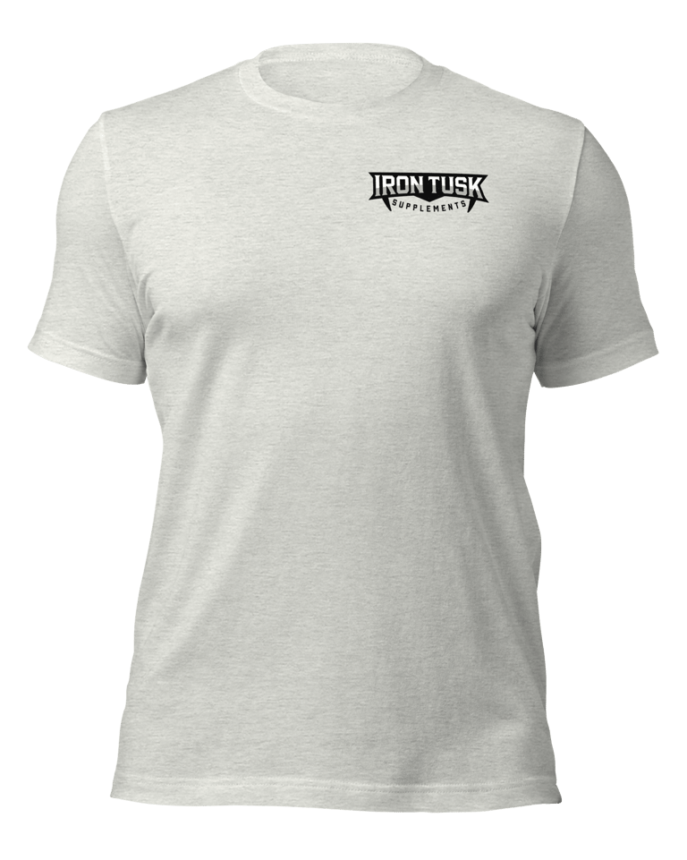 Iron Tusk Veteran-Owned Fitness Apparel – Black T-Shirt