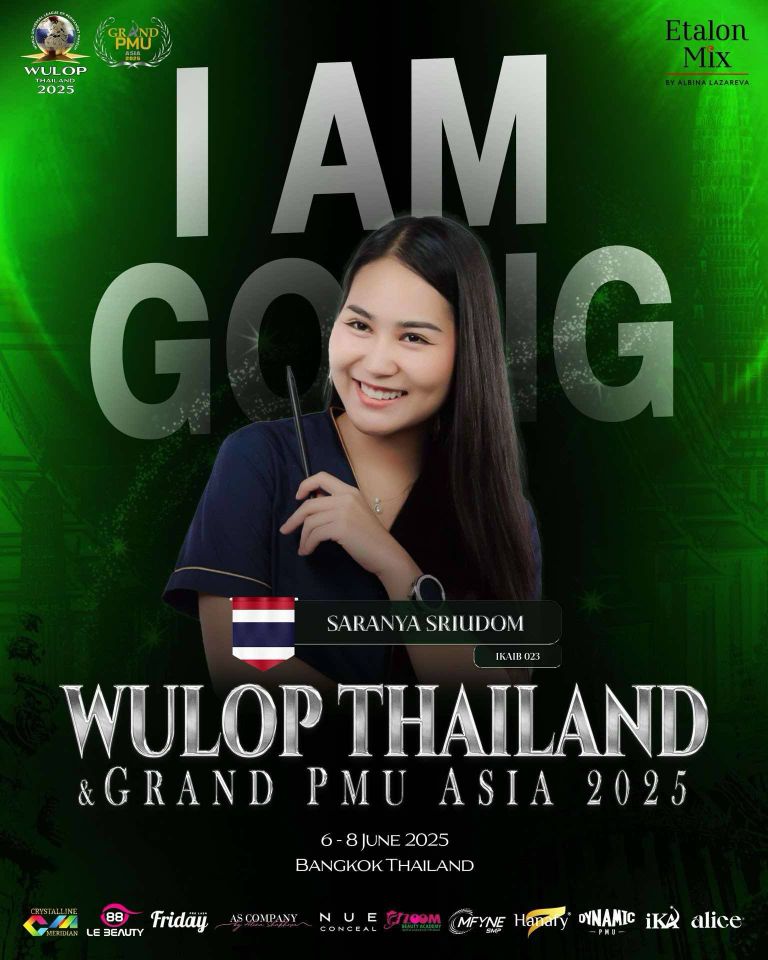 Saranya Sriudom voor Wulup Thailand & Grand PMU Asia 2025