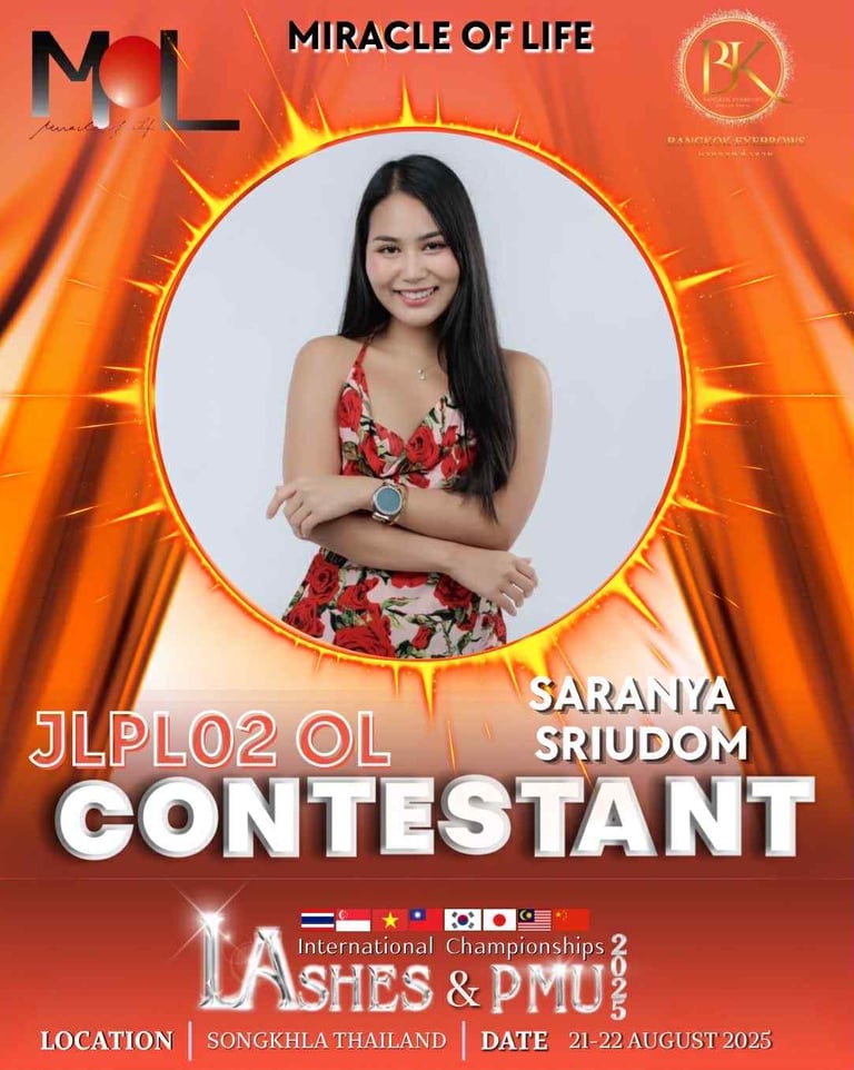 Saranya Sriudom deelnemer internationaal PMU kampioenschap