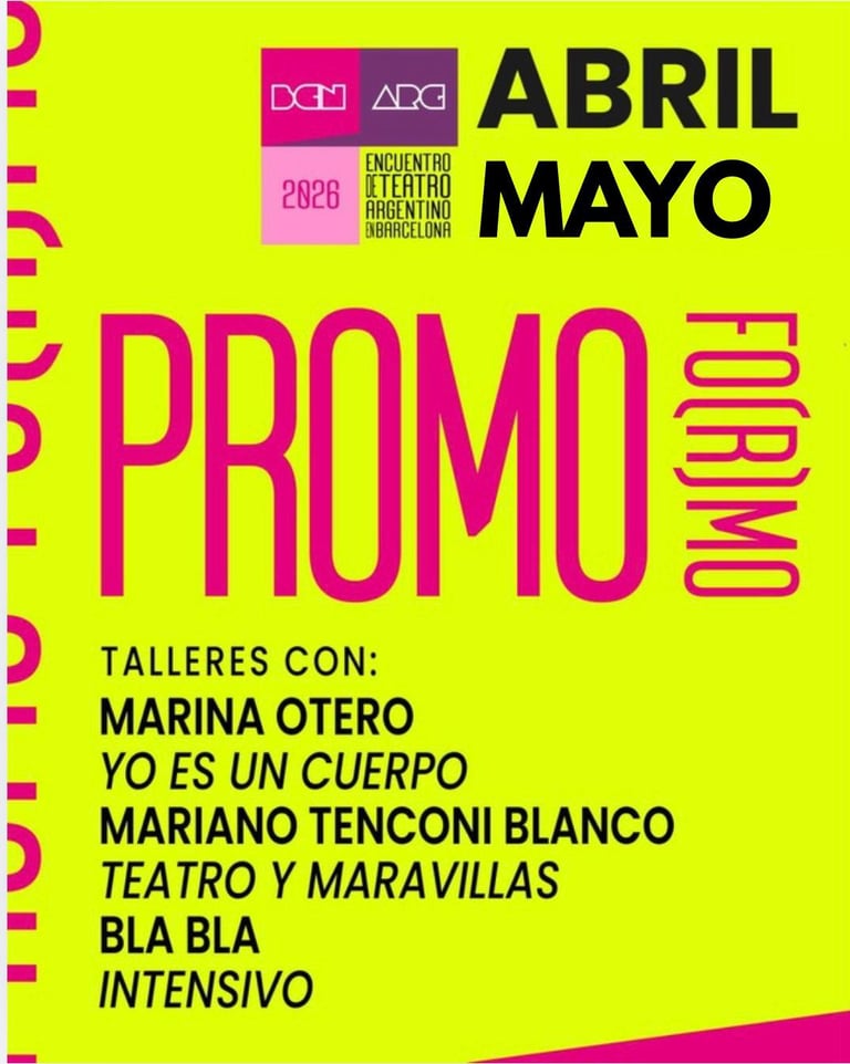 flyer de promoción