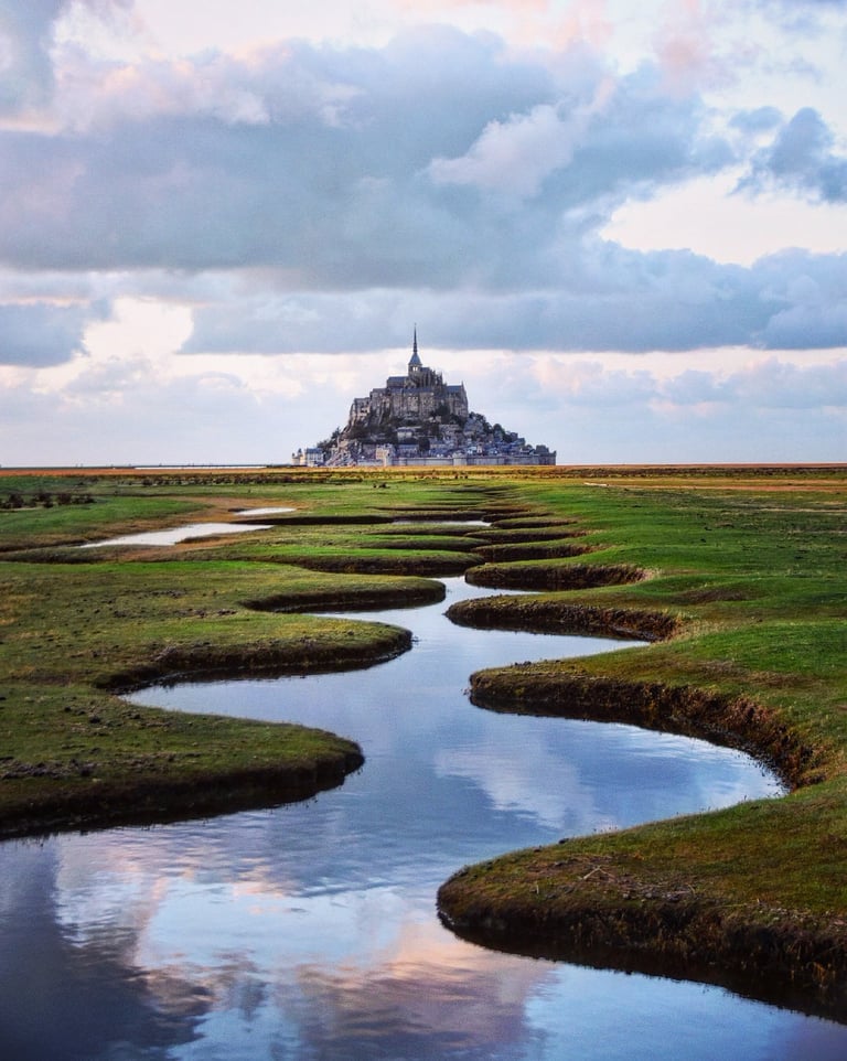 Mont Saint Michel, France
