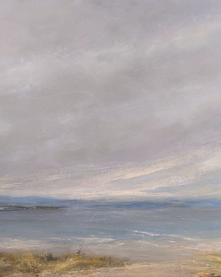 Beyond the Dunes - Painting by Mary Kersell