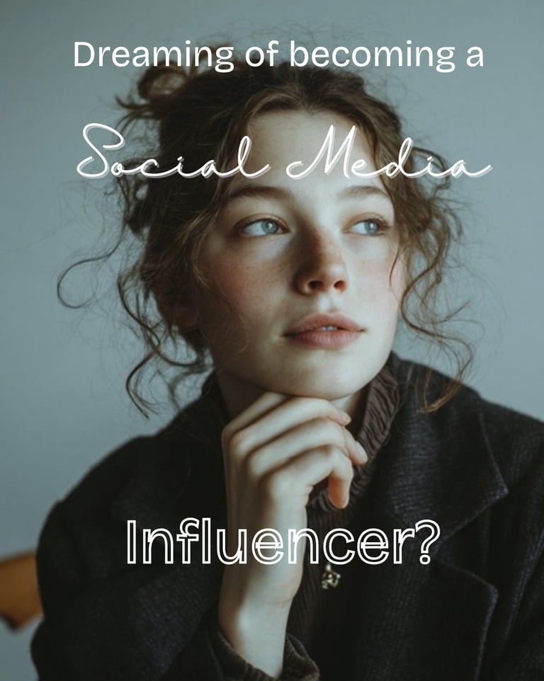 dreaming of becoming a social media influencer but don't know where to start? Find out here!