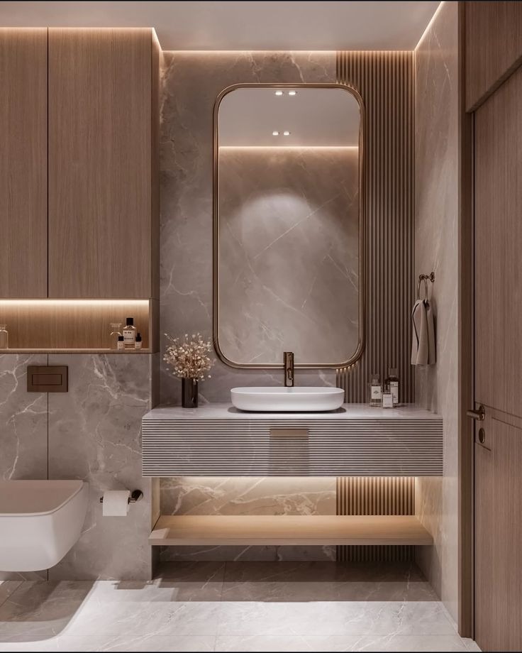 banyo tadilatı ile yenilenmiş duş alanı