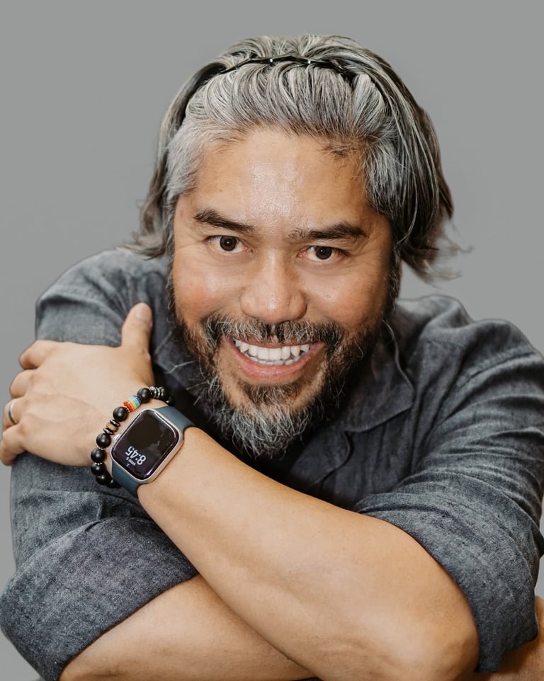 A man Director Roman Berry with a watch on his wrist