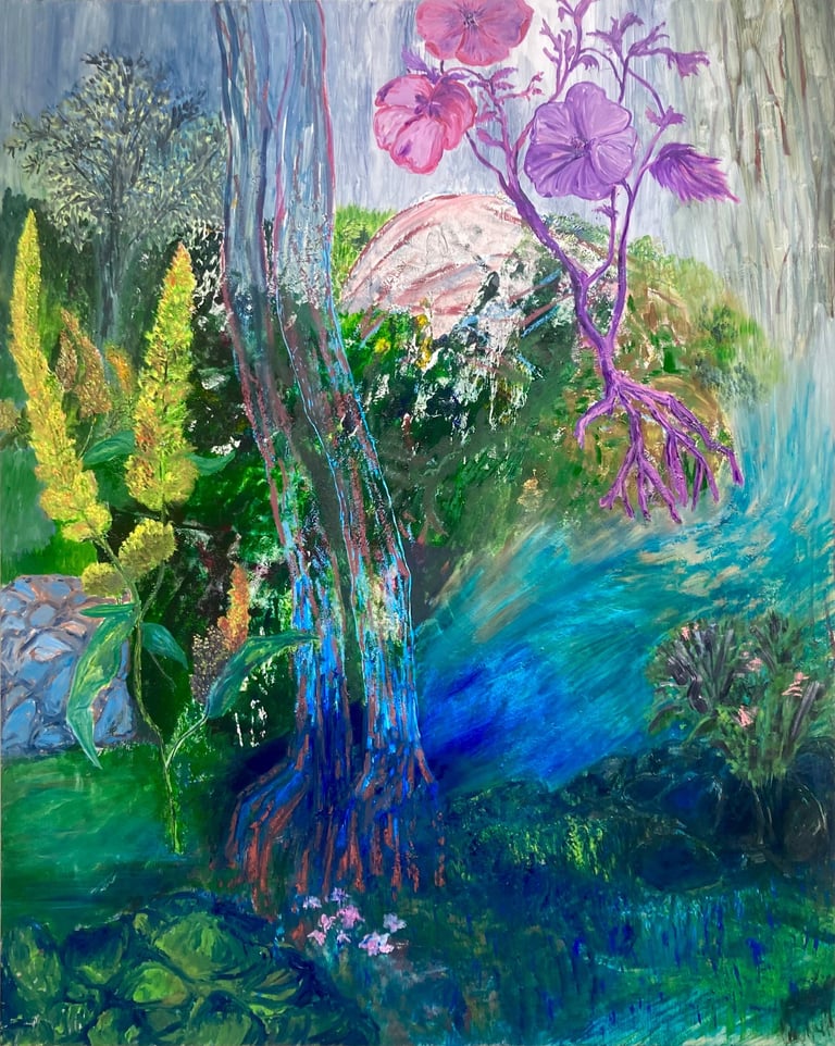 contemporary landscape painting
