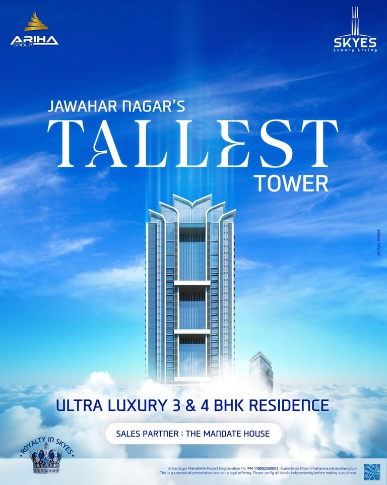 ARIHA SKYES GOREGAON WEST, ARIHA SKYES JAWAHAR NAGAR GOREGAON WEST, ARIHA GOREGAON WEST