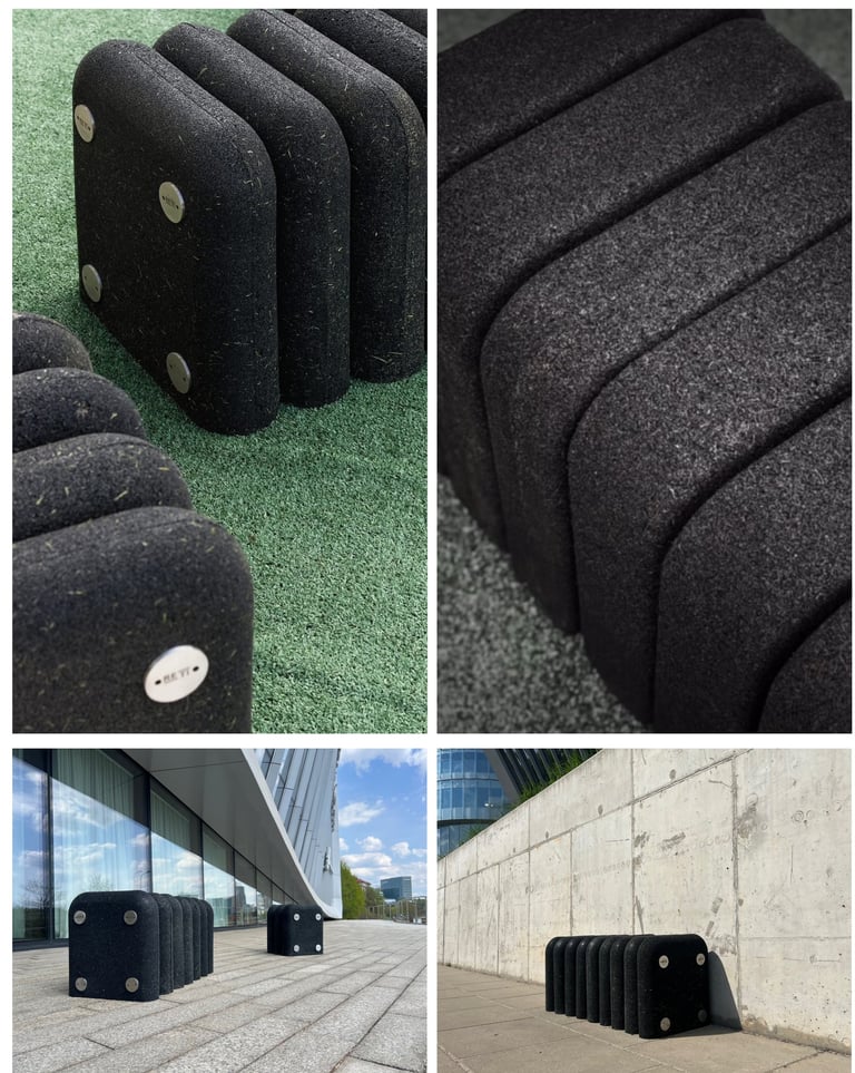 www.re-ti.io re-ti reti recycle tire bench for public open space urban design city design