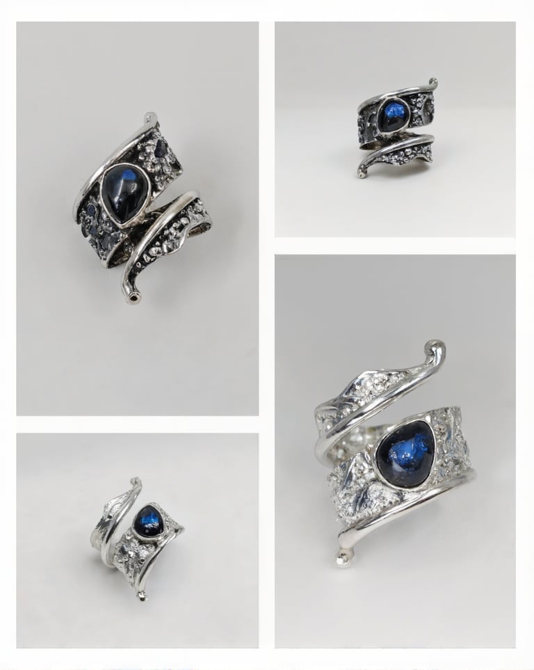 Reticulated Wrap Ring with Kelly Allanson @ Mountain Gems 