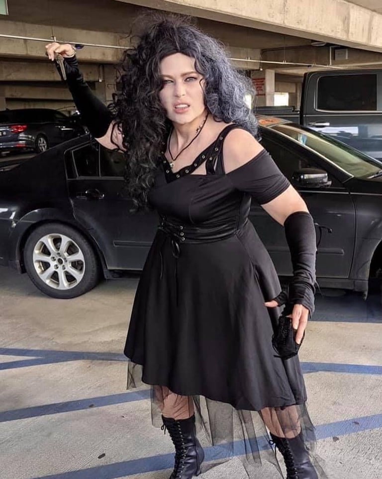Bellatrix Lestrange Original Design Cosplay