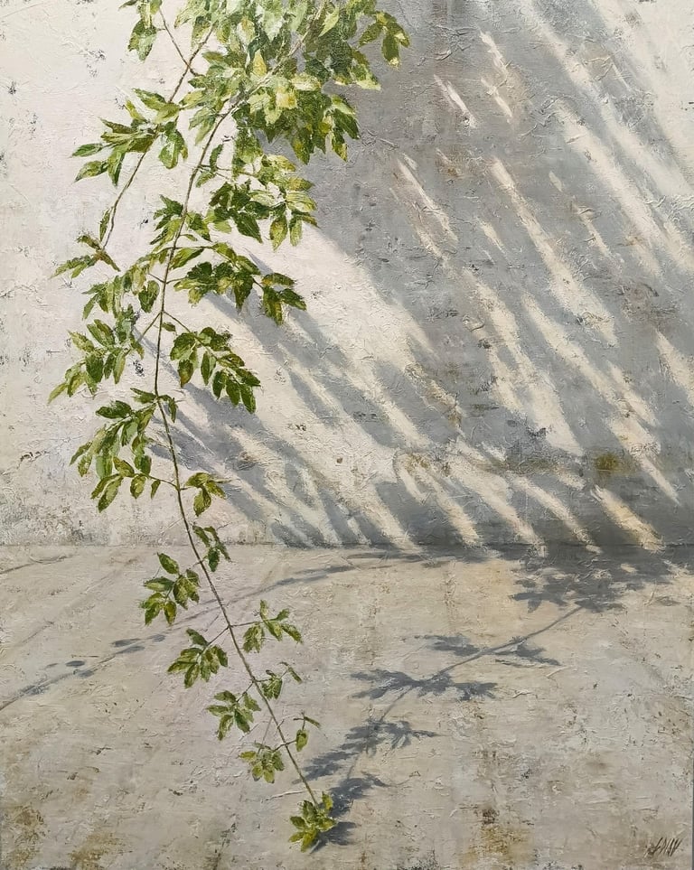 REACHING THE GROUND 92 X 73
