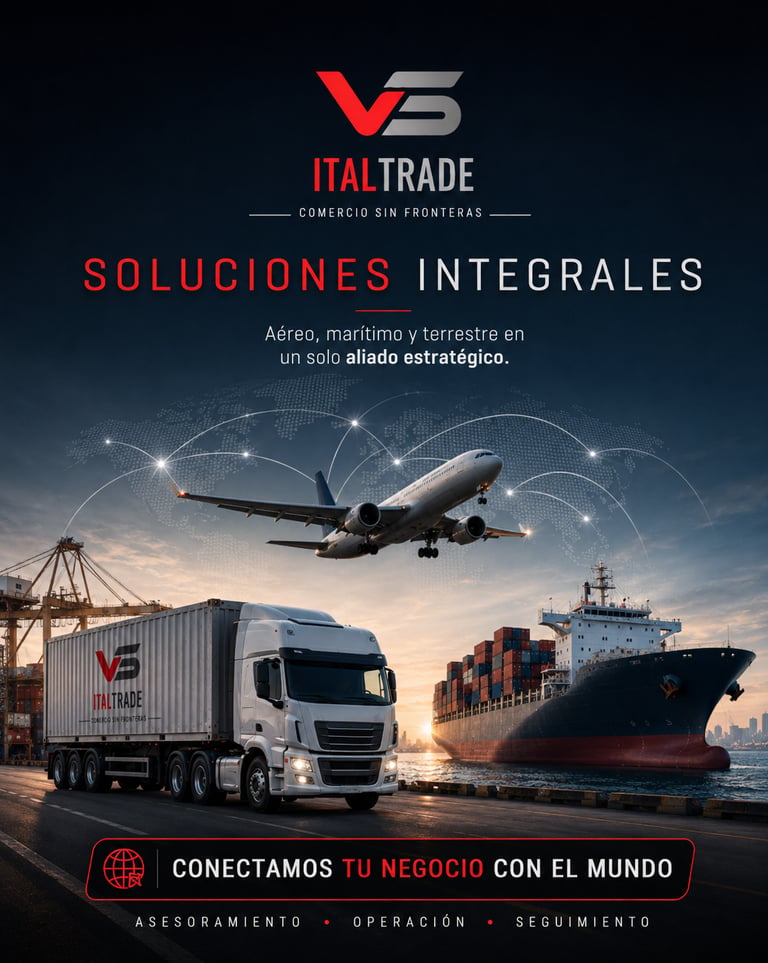 Italtrade - Soluciones integrales de comercio exterior: logística aérea, marítima y terrestre