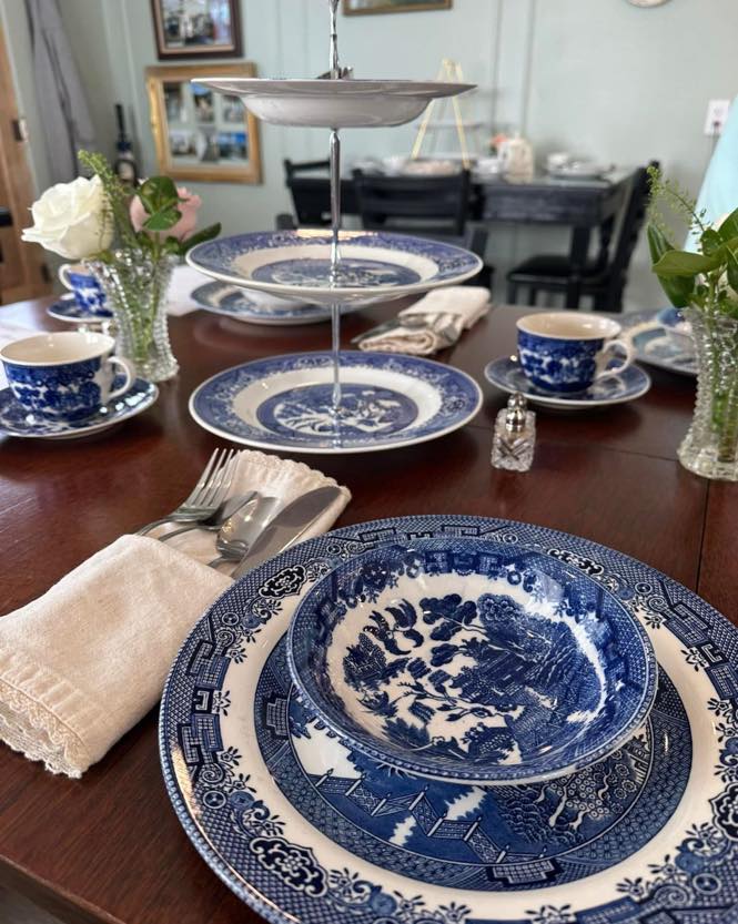 Traditional English Tea Party at the Village Cuisine, Grand Cane, Louisiana