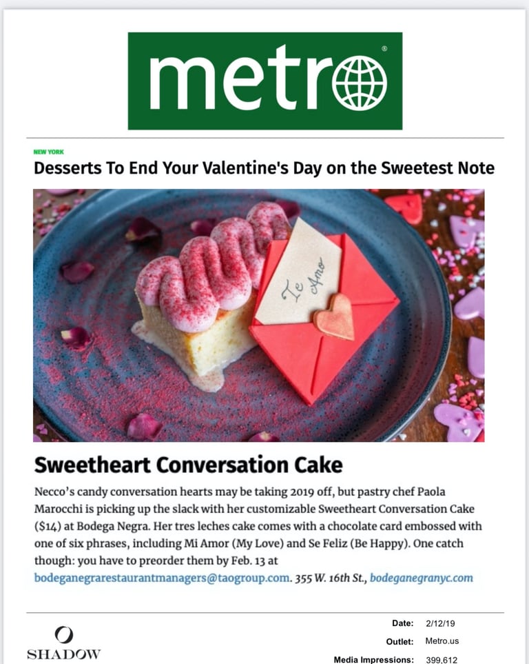 a dessert with a heart shaped cake on a plate