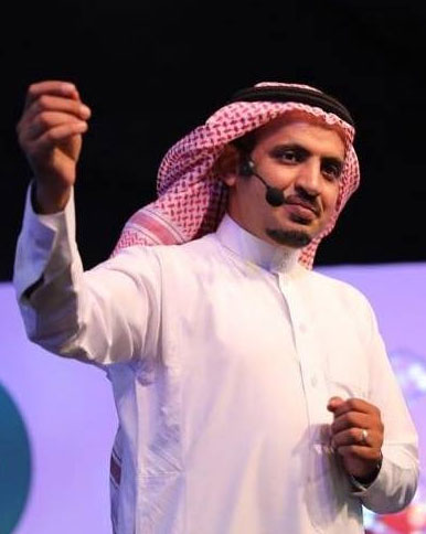 A portrait of trainer Mohammed Qahtani.