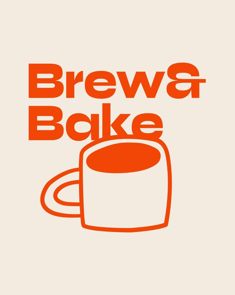 Branding Entwurf mit handgezeichnetem Logo und modernem Schriftkonzept