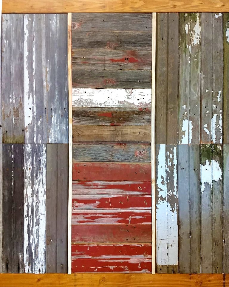 a photo of aging and patinated material textures