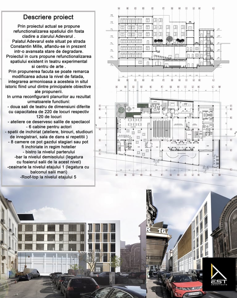Proiect Palatul Adevarul din Bucuresti