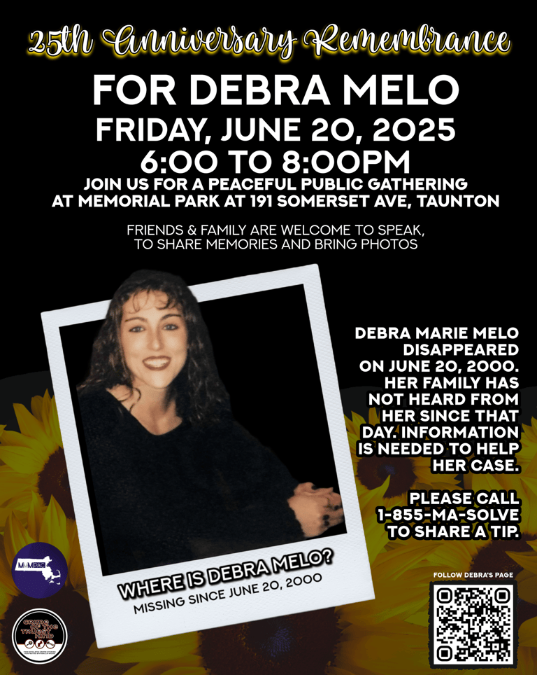 Debra Melo 25th anniversary remembrance