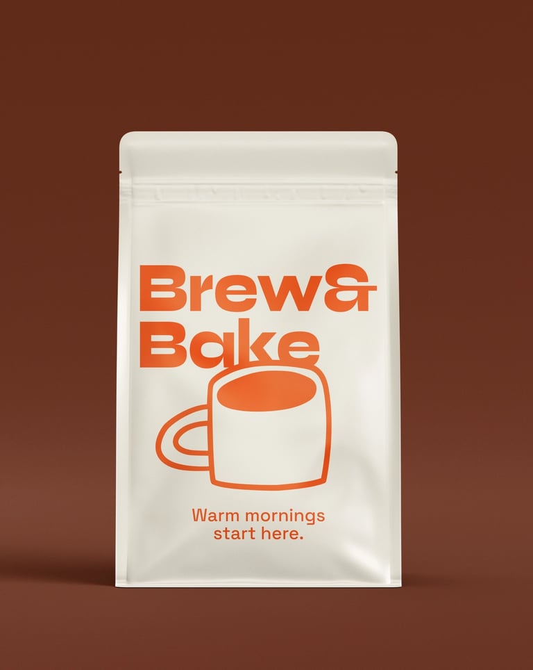 Verpackungsdesign mit handgezeichnetem Logo