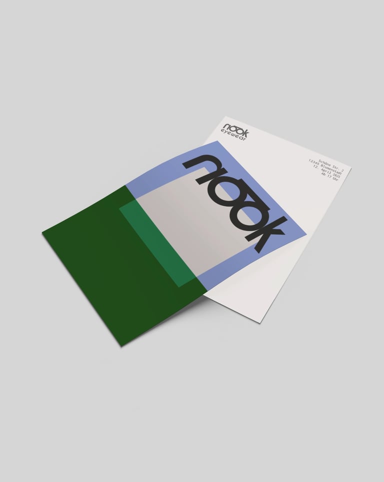 Gestaltung von Printmaterialien wie Flyer, Plakate, Broschüren