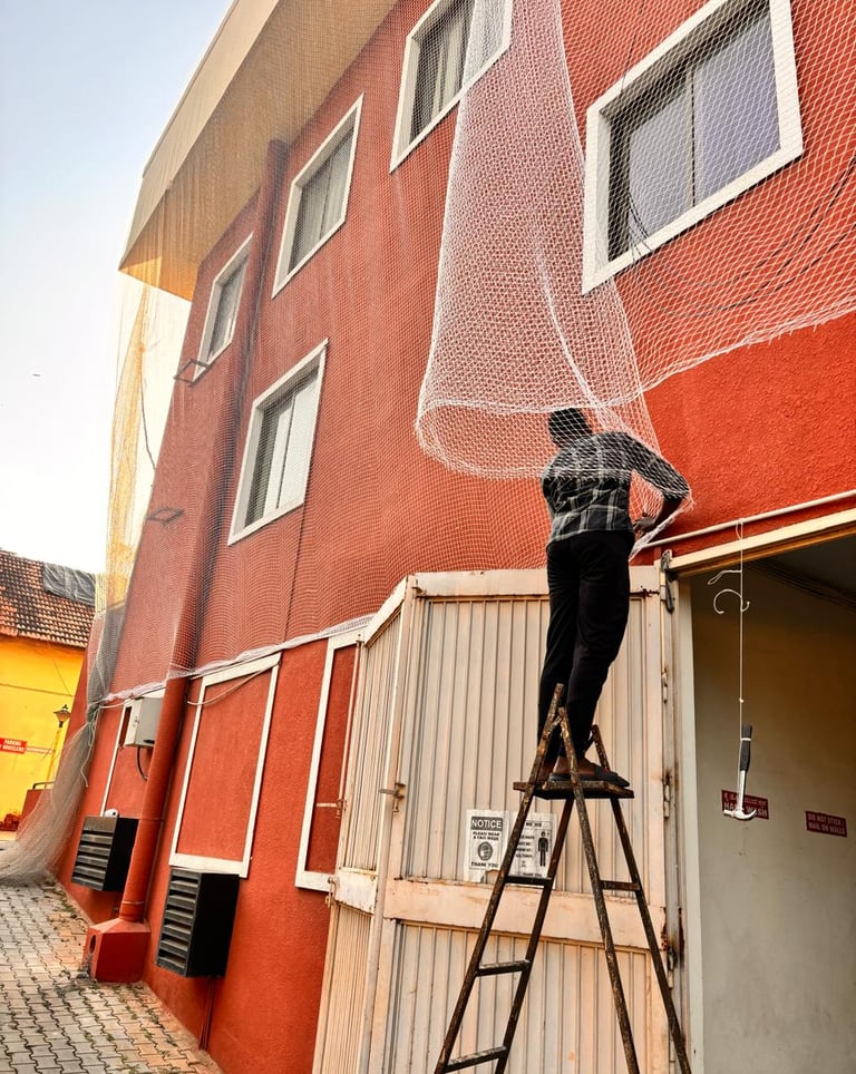 Duct nets installation in bengaluru